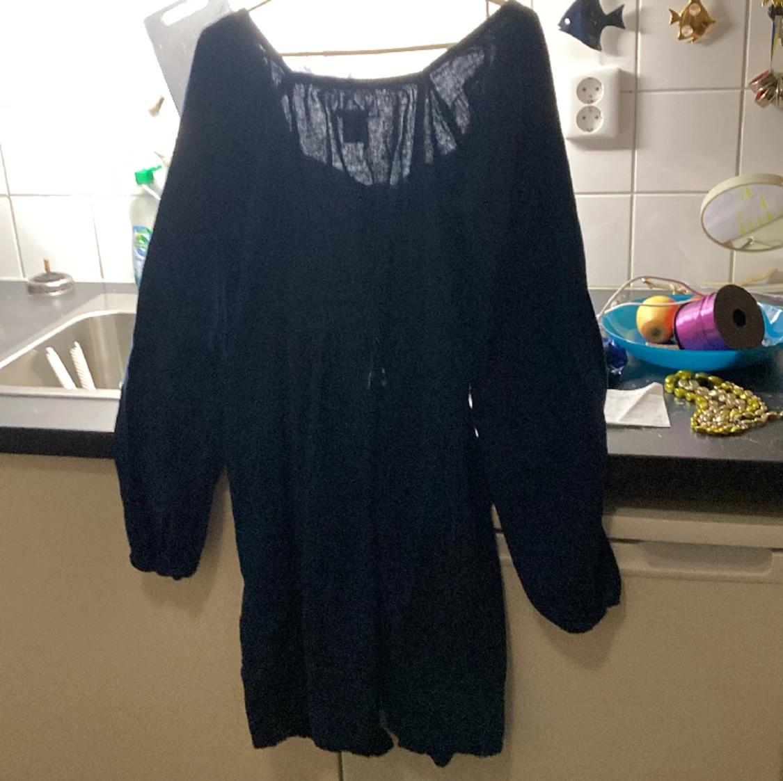 Jeans klänning  - 90