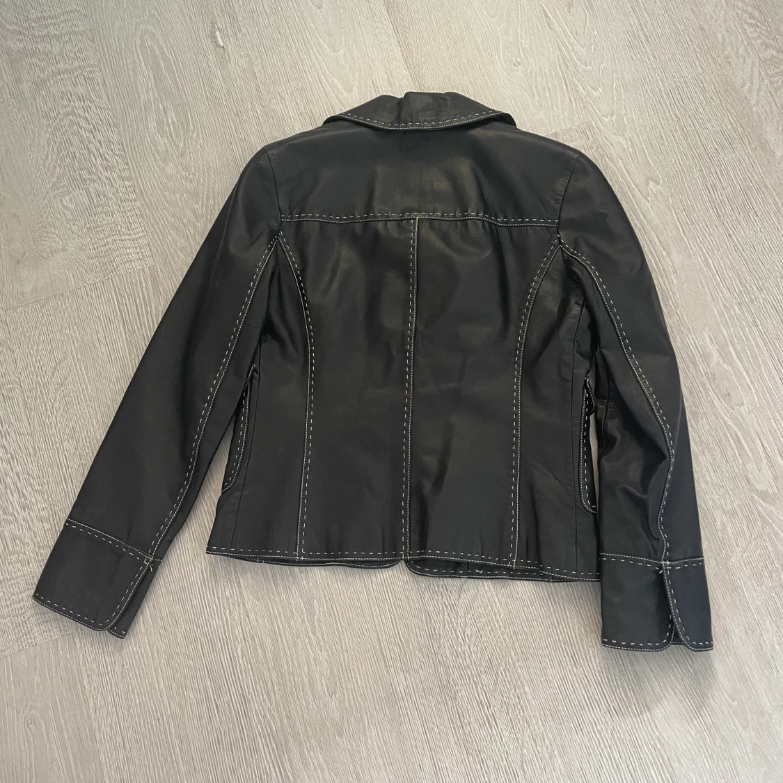 läderjacka blazer - 90