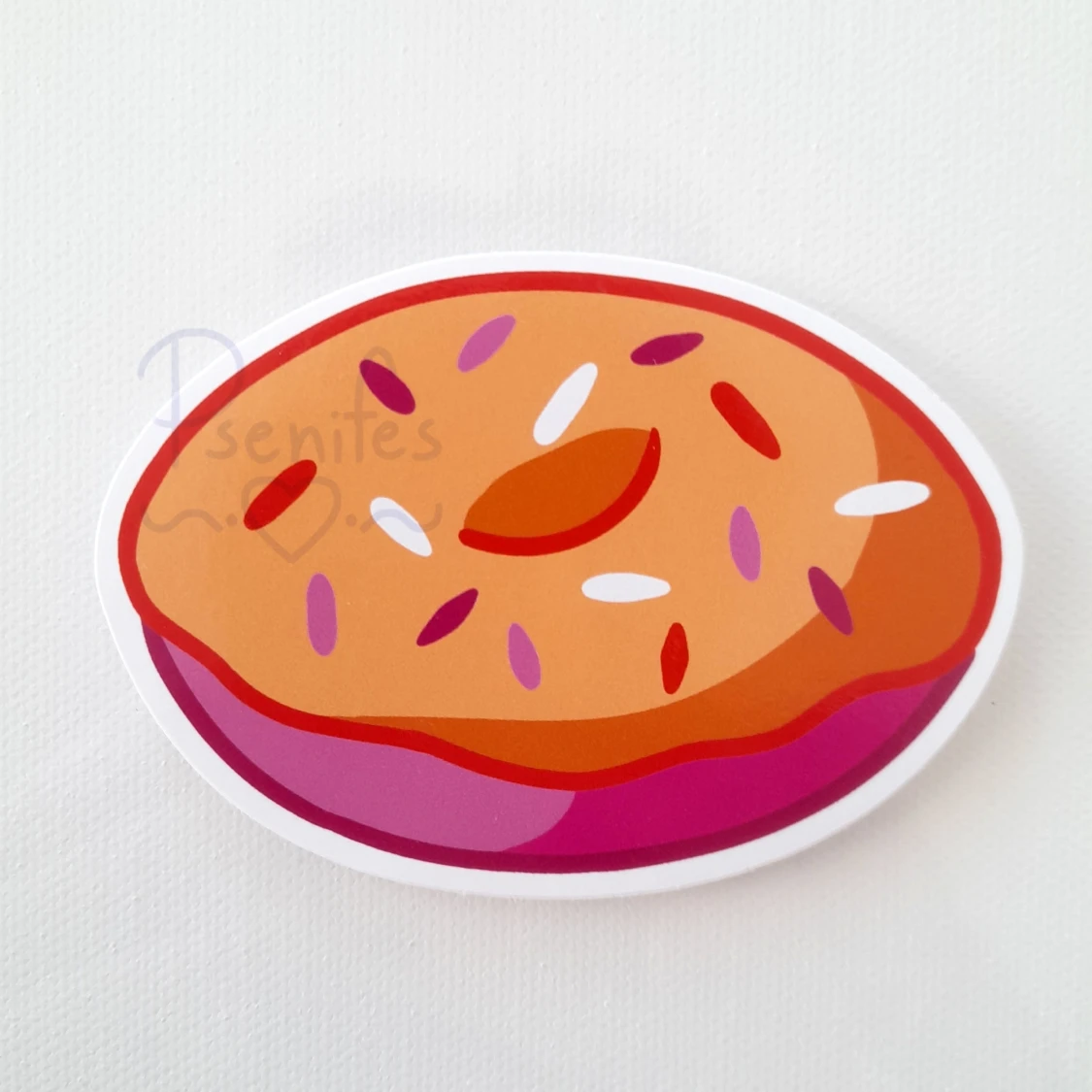 Lesbisk klistermärke  - 90