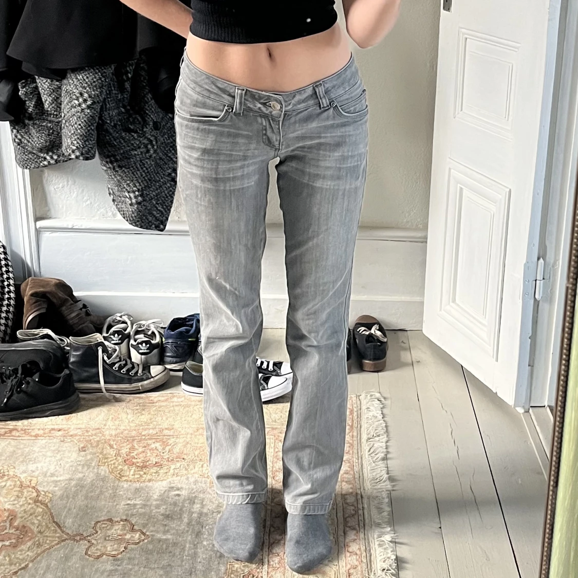 Lågmidjade jeans - 90