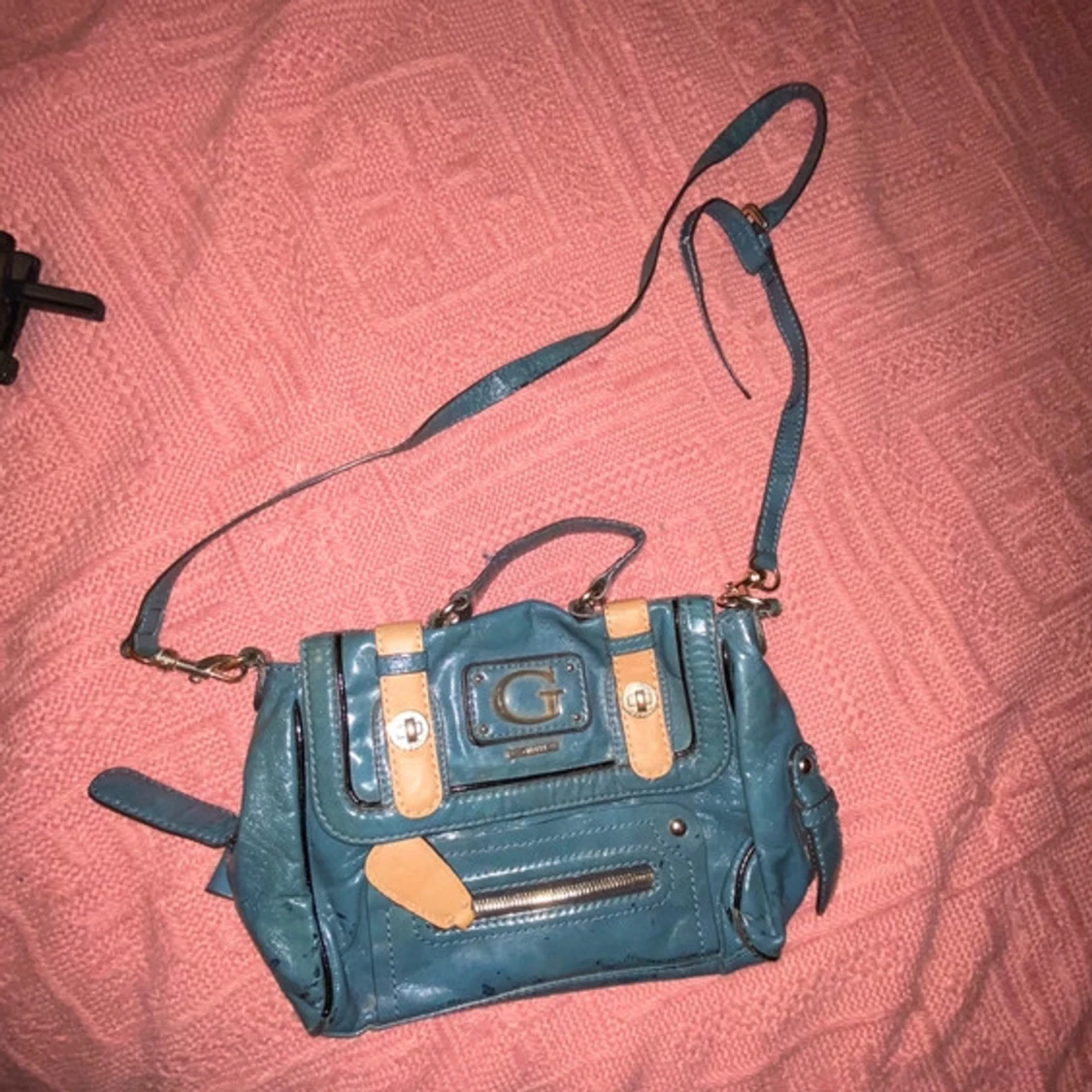 Guess blå/turkos handväska 