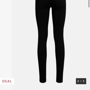 Stay black high waist denim jeans  - Svarta high waist slim. Fint skick  Storlek 34/36