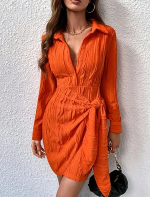 Klänning Orange  - Helt ny klänning, aldrig använd! 🧡