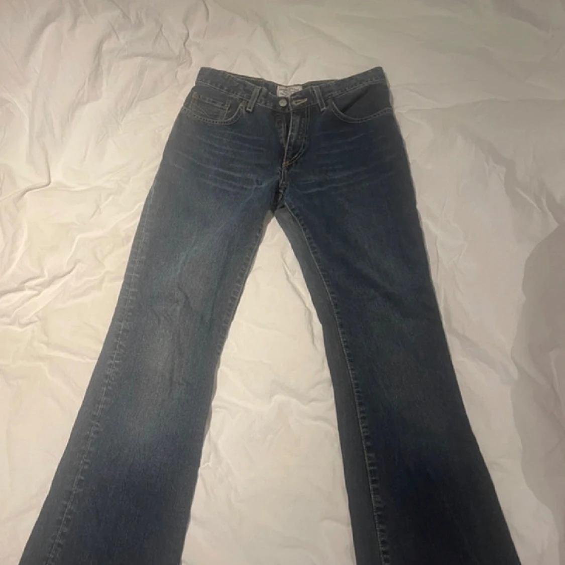 Mörkblåa Bootcut jeans från crocker originals - 91
