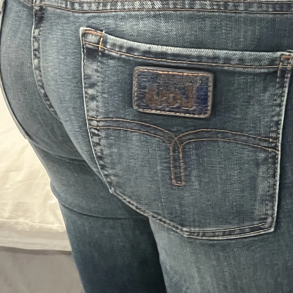 Lågmidjade jeans  - 90