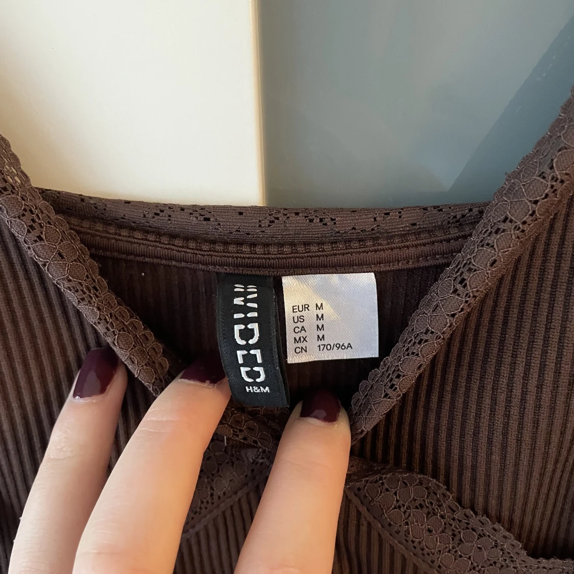 Brun klänning - 90
