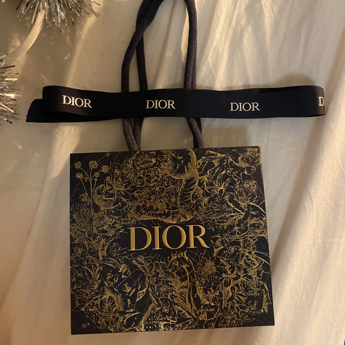 Dior påse och band