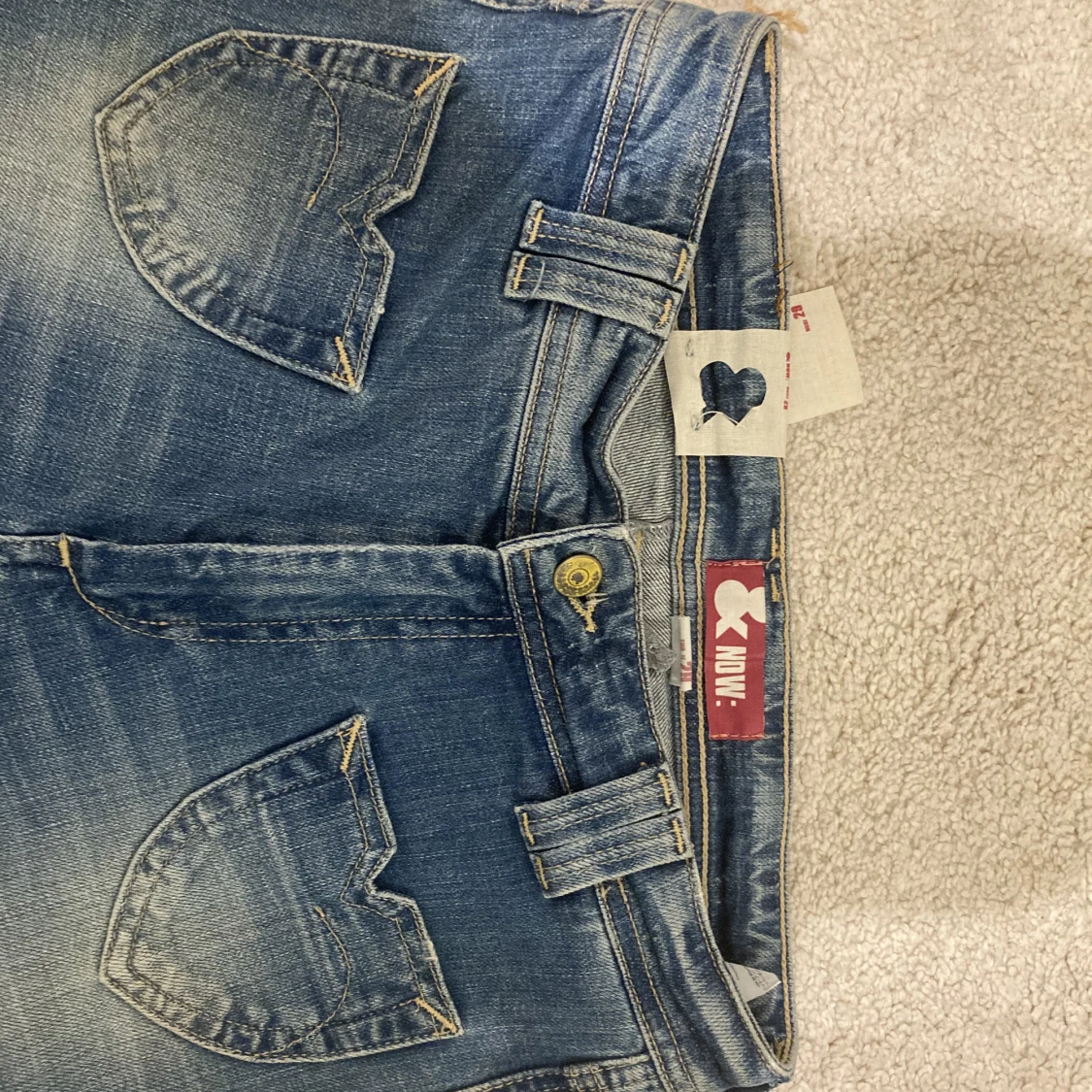 Utsvängda jeans - 90