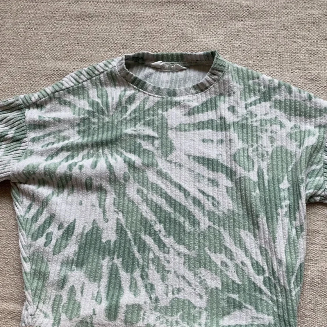 Grönvit långärmad - 91