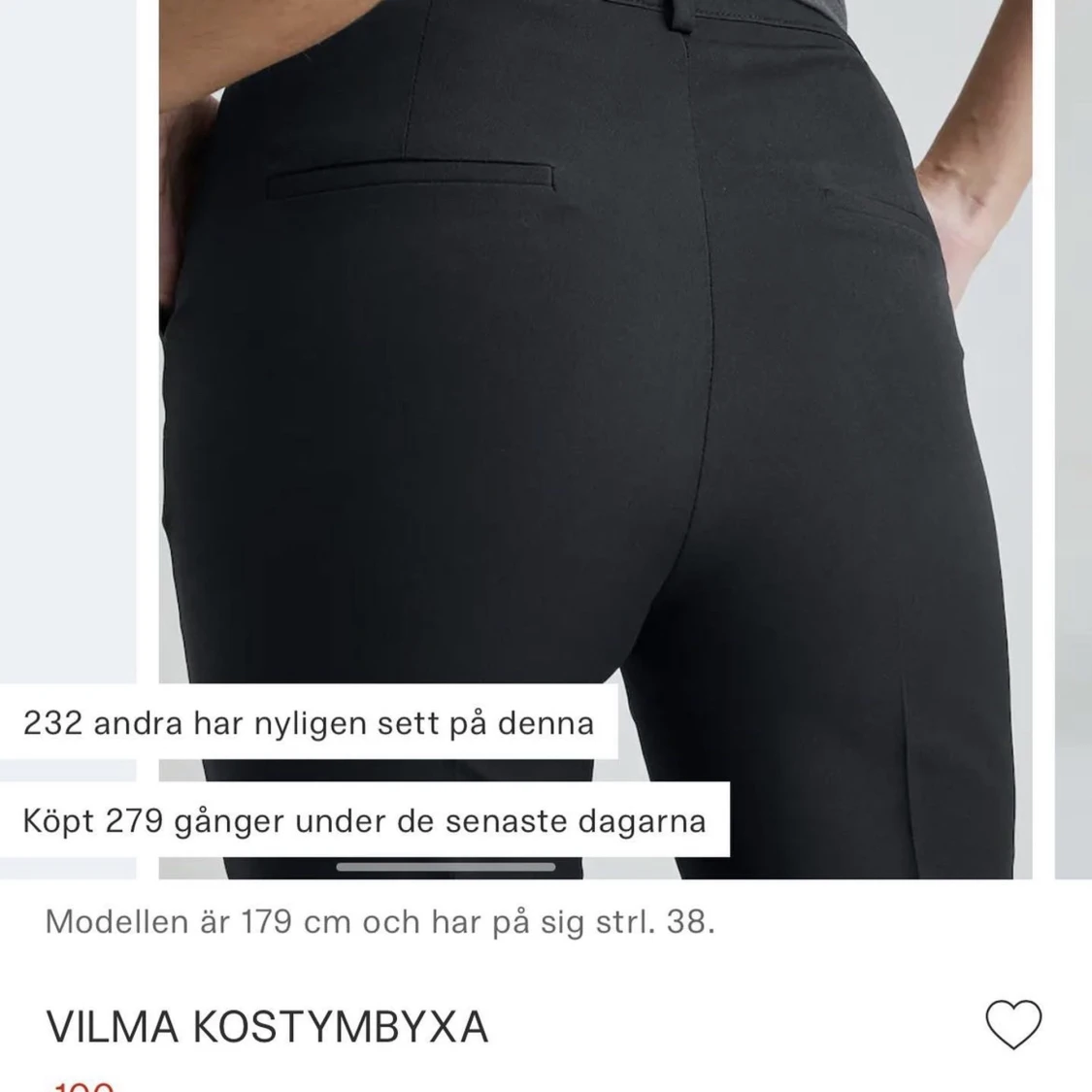 Bikbok kostymbyxor - 91