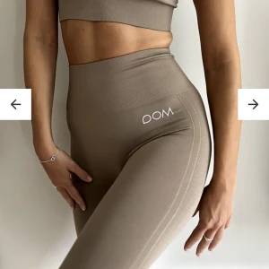 Bruna tights - Snygga bruna träningstights. 
