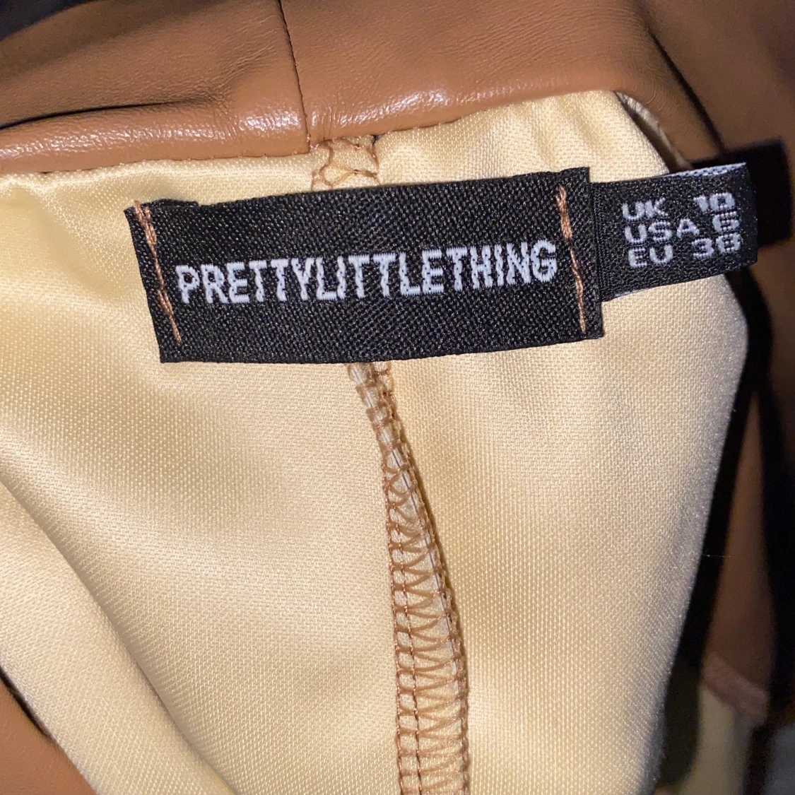 Tunn skinn jacka - 90