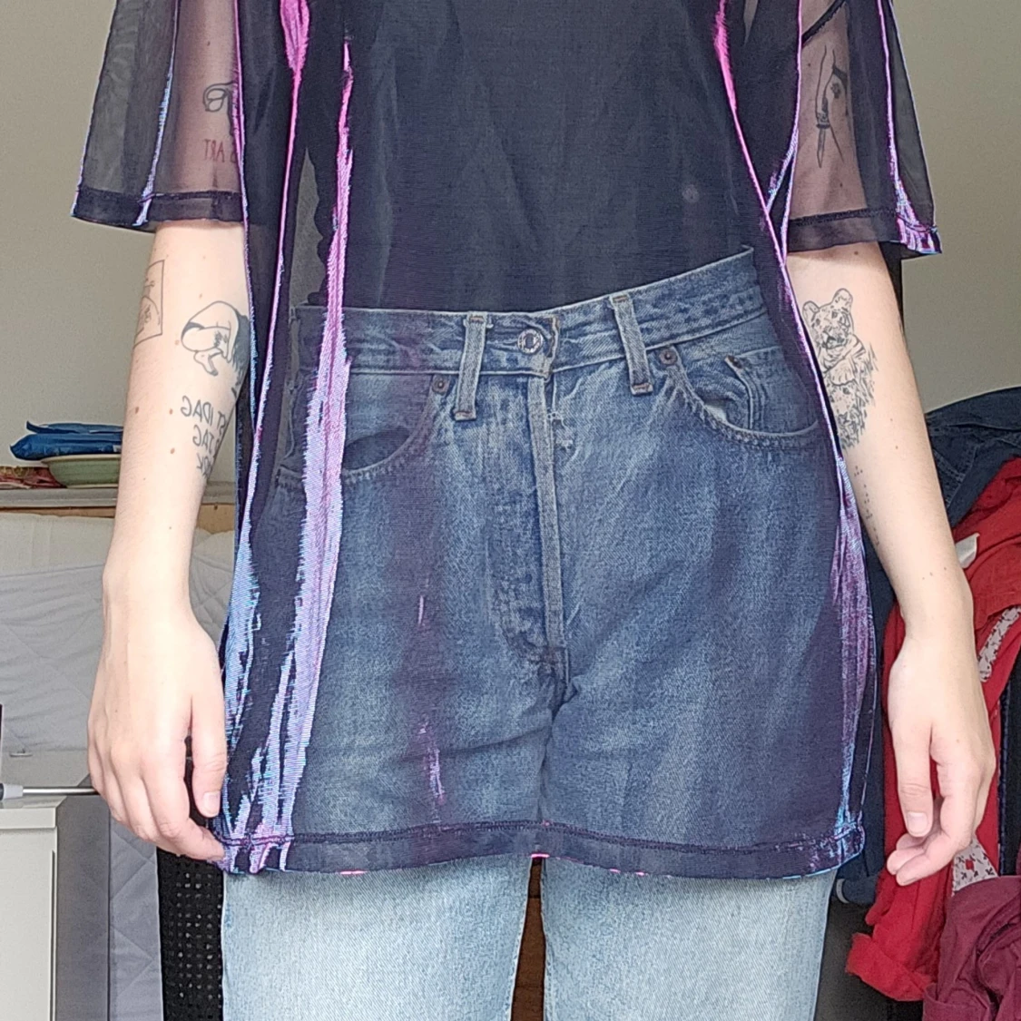 Glittrig tröja  - 90