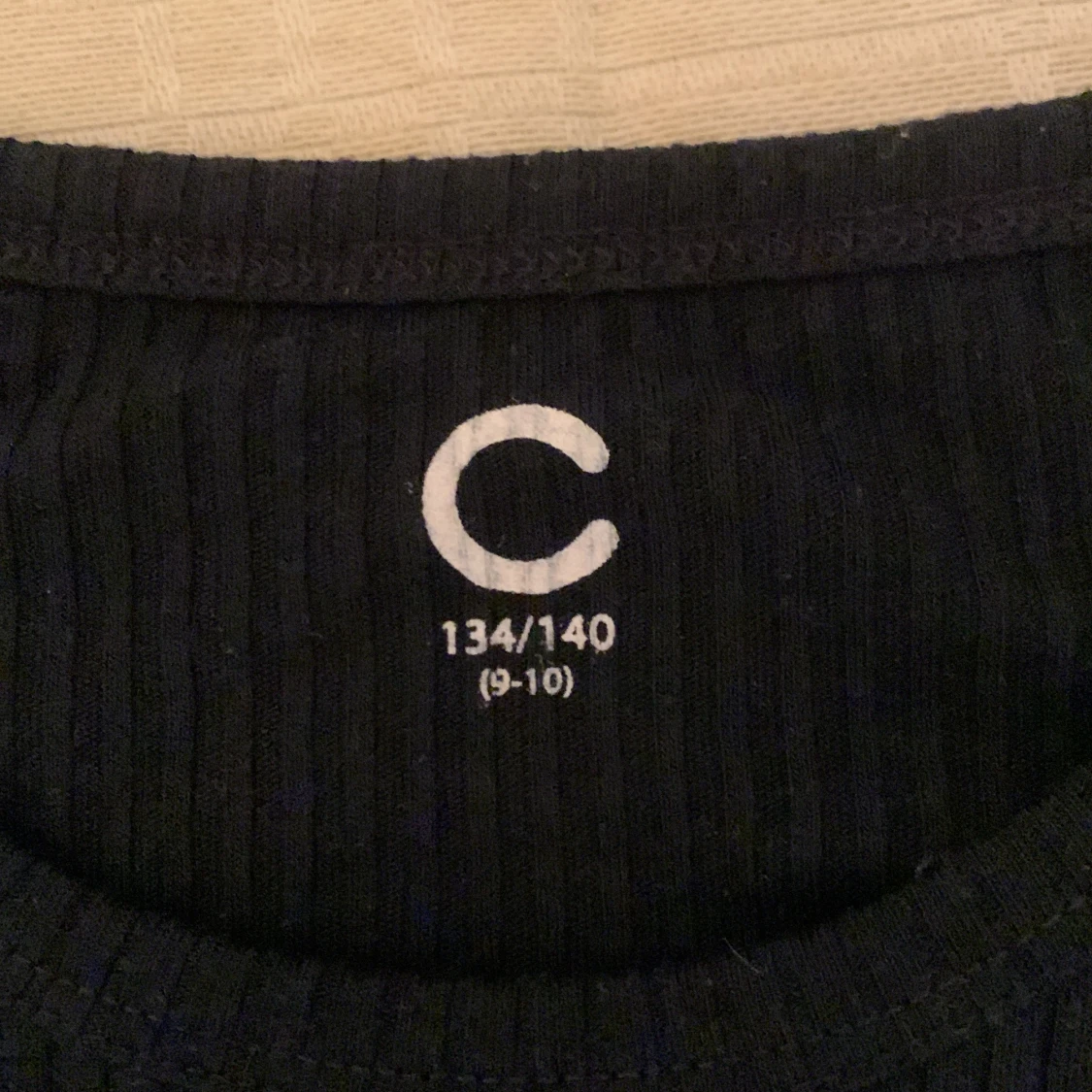 Tajt marinblå topp - 91