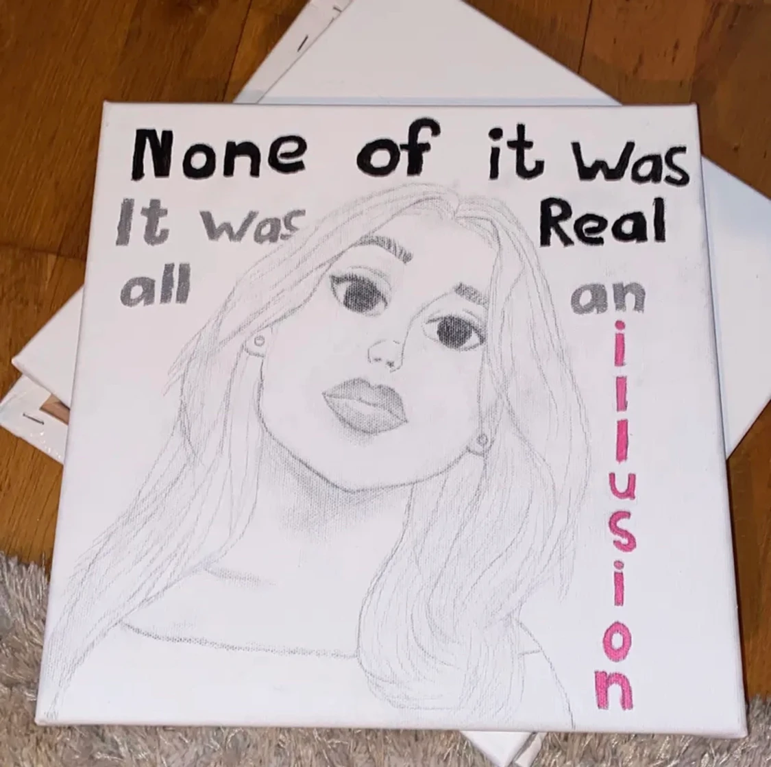 Porträtt tavla💕🎨🖼