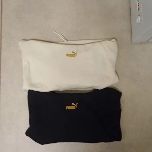 Puma hoodie oanvänd - Hej jag säljer dessa 2 Puma hoodies för att de är för små och är felköpta, de är i märket Puma från Stadium, de är helt oanvända o nya😻, strl xs finns svart o vit hoodie, som säljs för 250 stk och 500 för båda OBS PRIS KAN ÄNDRAS O FISKUTERAS