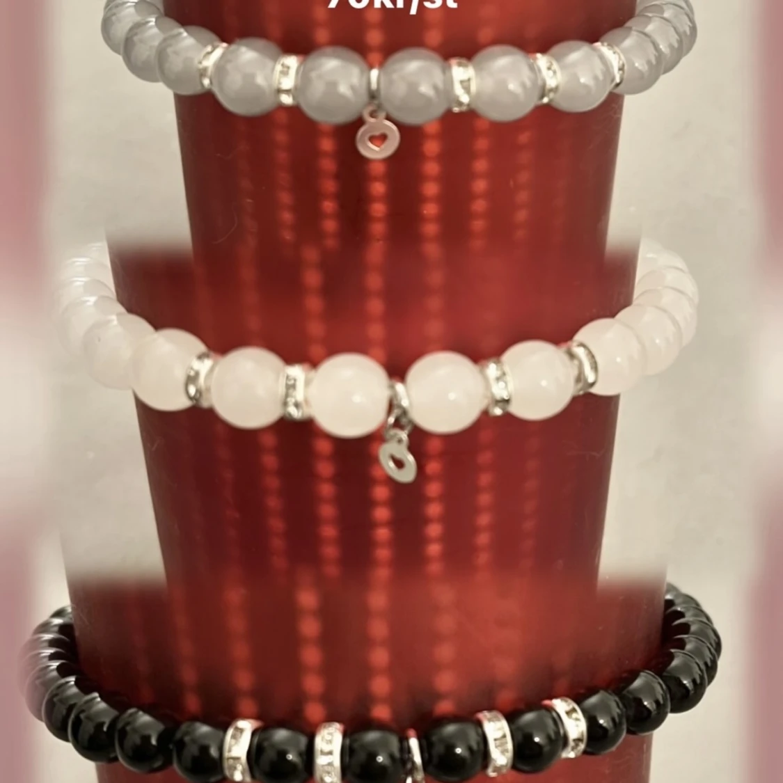 Armband med berlock i 925silver