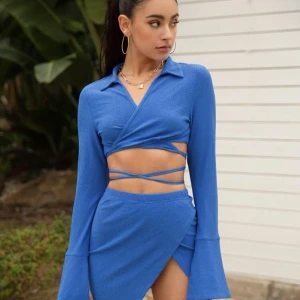 Blått sett - Ett blått sett i storlek S som endast är testat💙Hör gärna av er vid frågor och funderingar