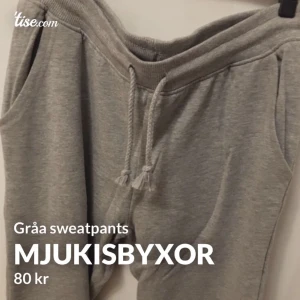 mjukisbyxor - Lågmidjade mjukisbyxor i storleken S. Knappar i slutet av byxan (bild 3) Prislapp kvar, nypris 200kr (frakten står för köparen) FINNS ÄVEN I SVART pris kan diskuteras :)