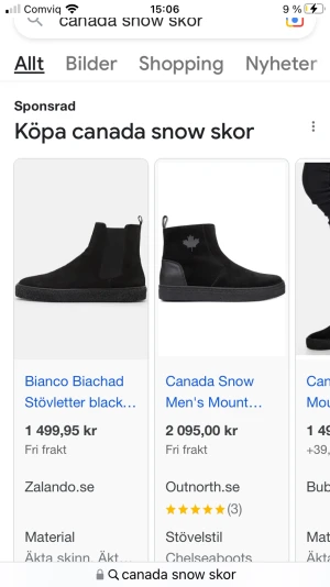 Canada snow  - Fina skor strlek 42 men passar även 43