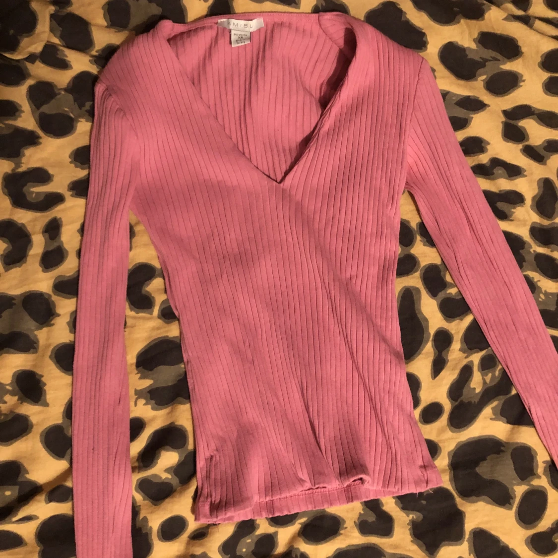 Rosa långärmad tröja