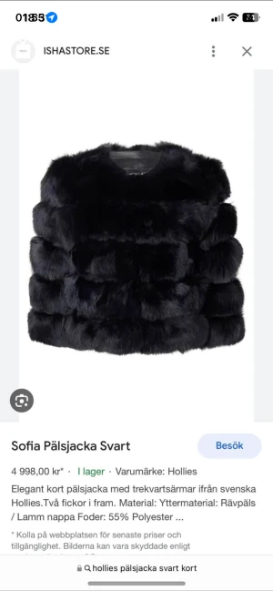 Hollies vinter/höstjacka - Oanvänd då den inte passade personen som skulle ha den!  Nypris 2999:-. 