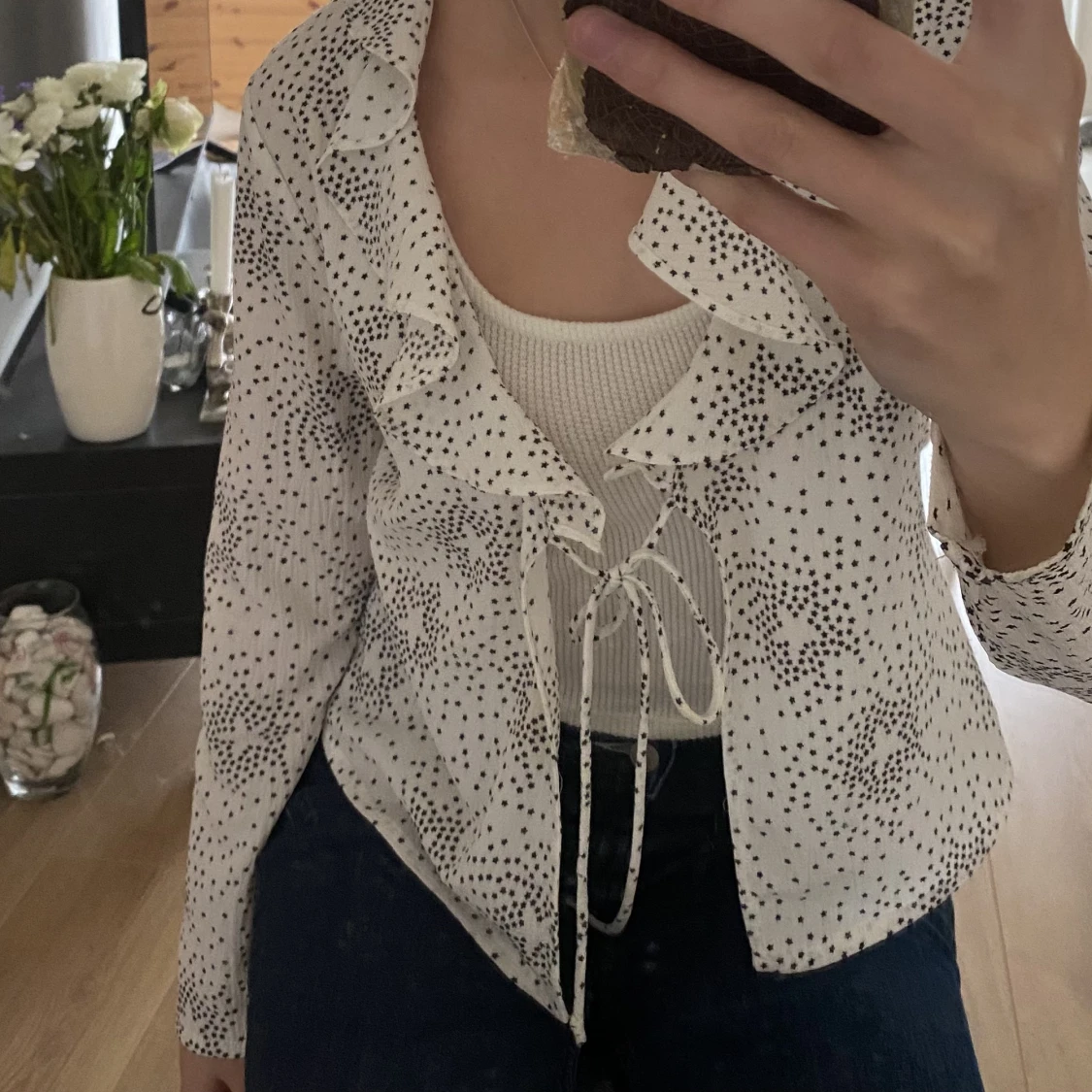 Blus med stjärnor  - 90