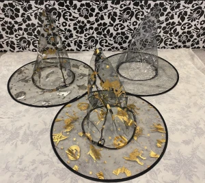 Halloween Hatt  - 69kr/st  Finns silver och guld färg kvar 