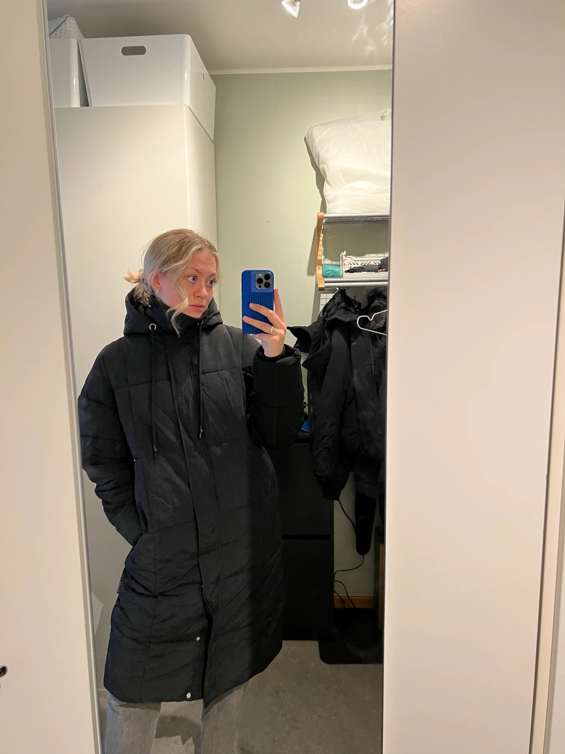 Parkas puffer vinterjacka