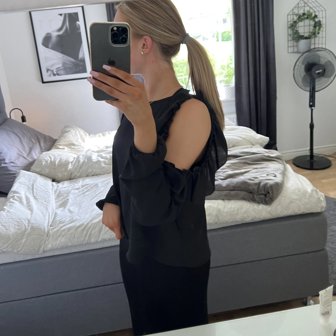 Svart blus, bikbok - 91