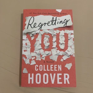 Regretting you - Bok av colleen hoover, populär på TikTok. Boken är i nyskick. Kontakta mig vid fler frågor 