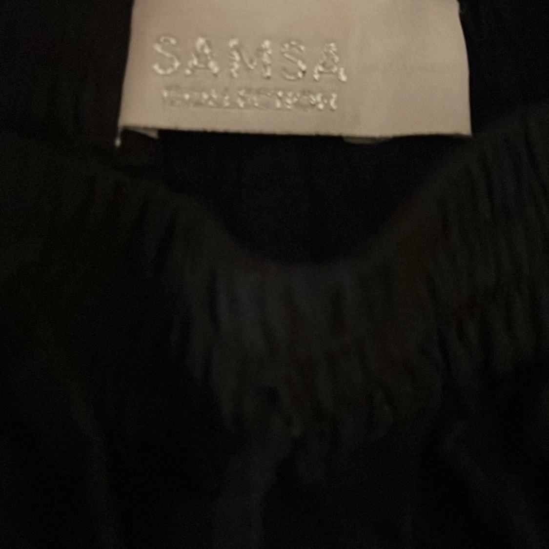 Svarta linne shorts - 90