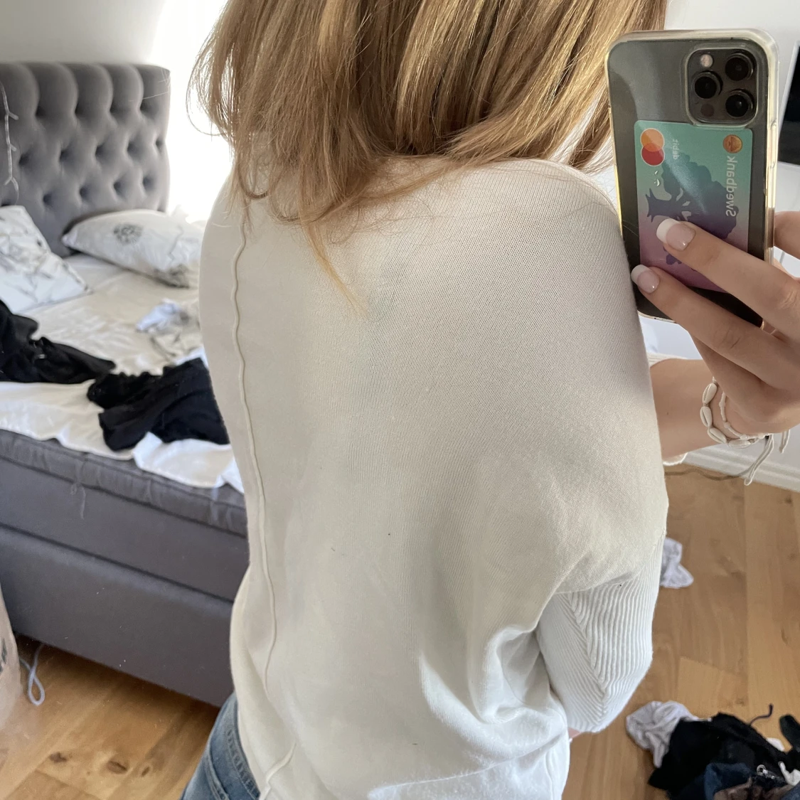 Trekvartsärmad tröja - 90