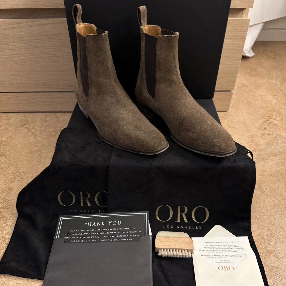 Chelsea Boots / Oro los Angeles 