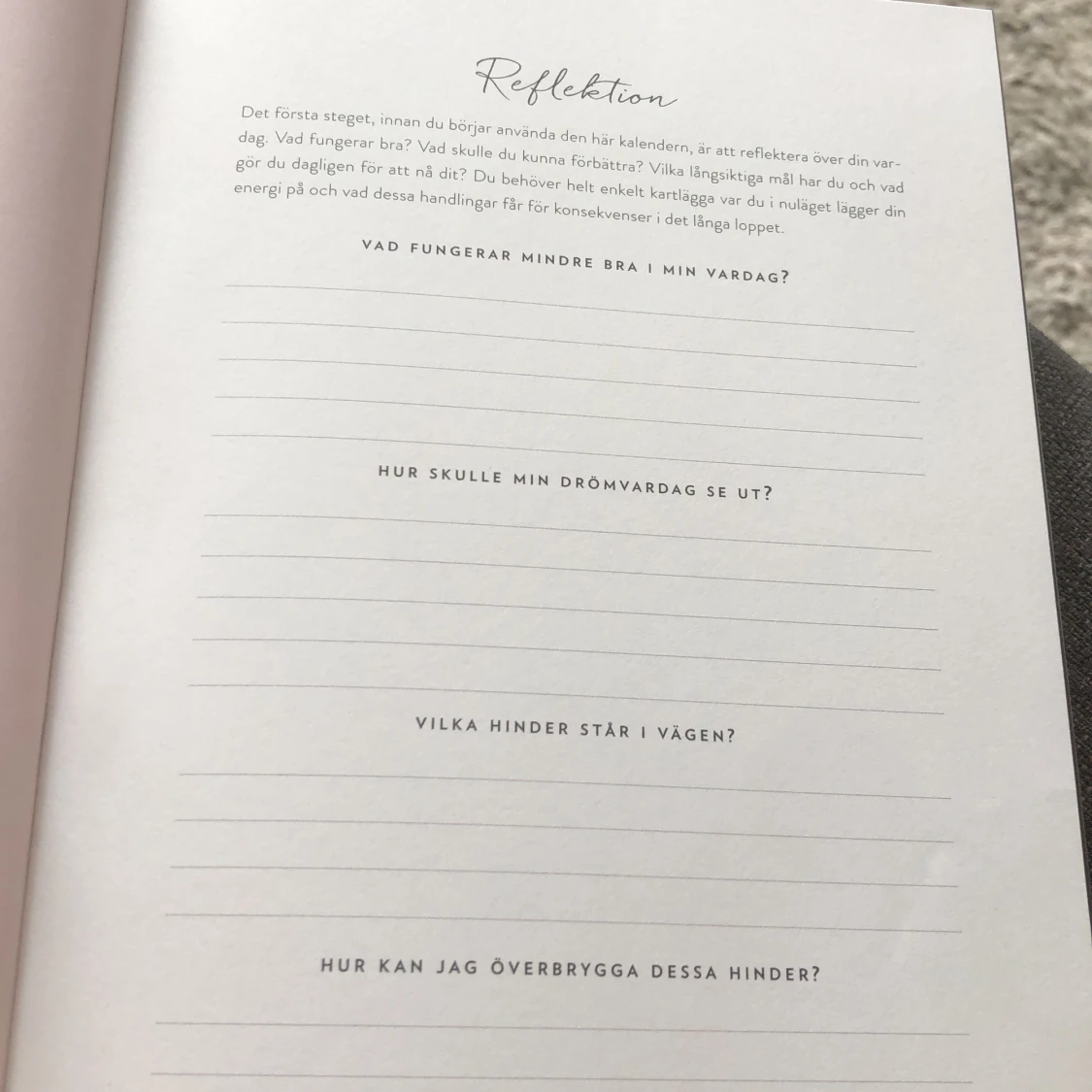 Planeringskalender för att skapa mer fokus i vardagen!  - 90