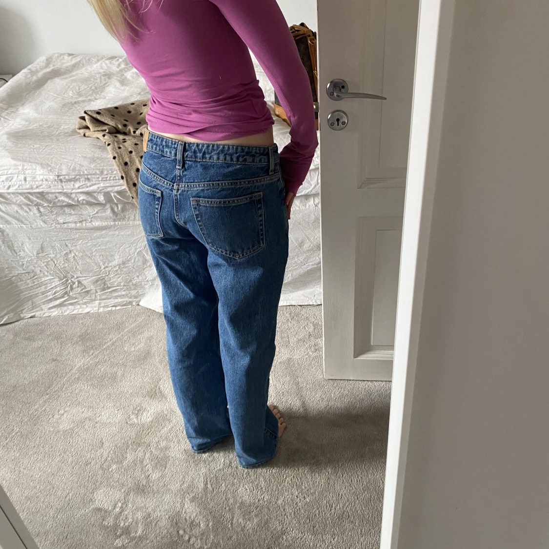 Lågmidjade jeans - 90