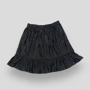Svart plisserad kjol från Zara i strl s. Man kan ha den båda högmidjat och lågmidjat då den har resår i midjan. Köpt för några år sedan men knappt använd.⭐️