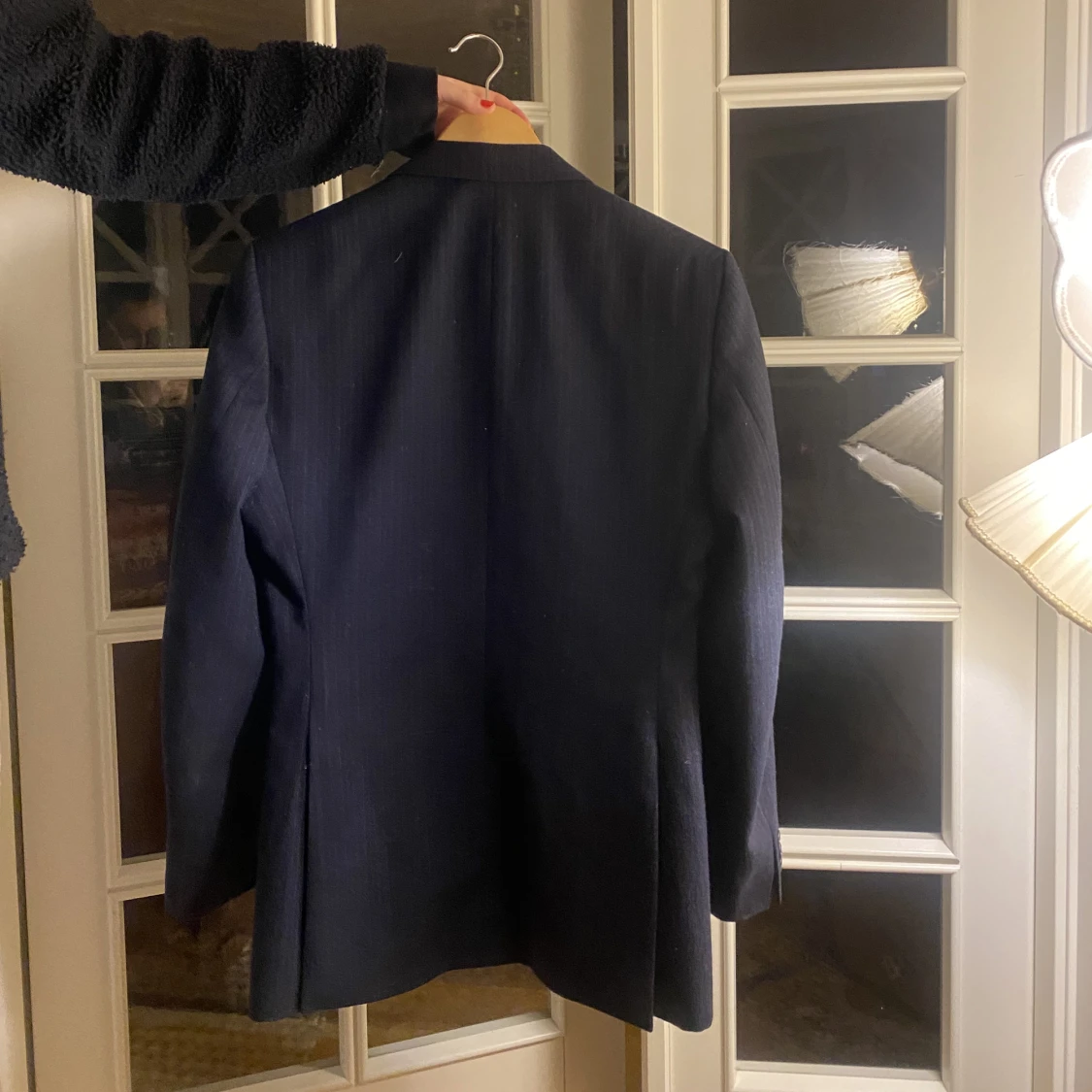 Marinblå kavaj - 90