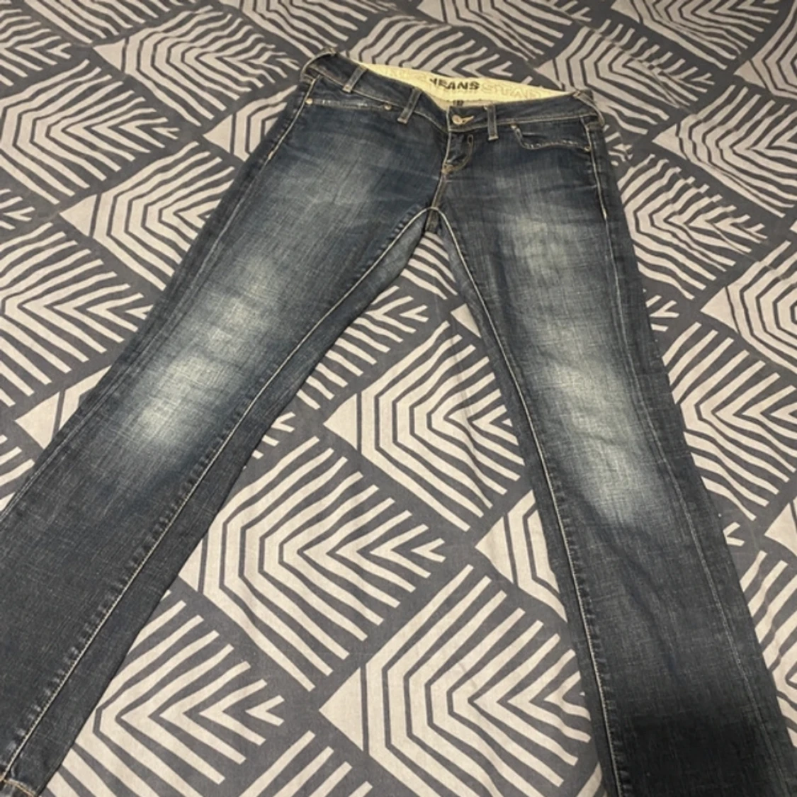 Lågmidjade jeans