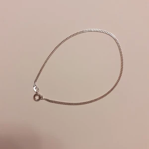 Silverkedja  - Silverkedja för armbamd. Oanvänd och nyskick. 20,5 cm lång 