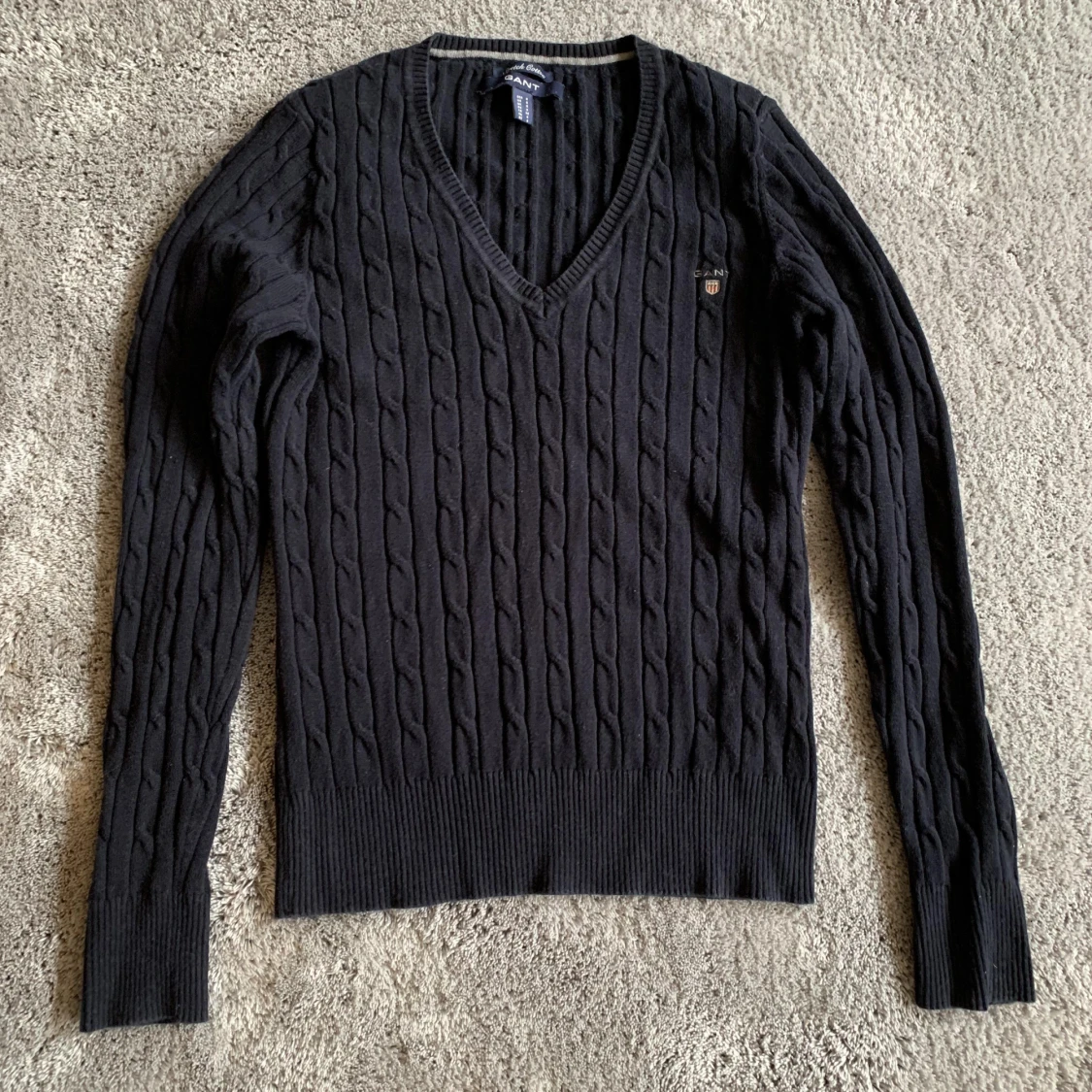 Gant kabelstickad tröja (dam-modell)