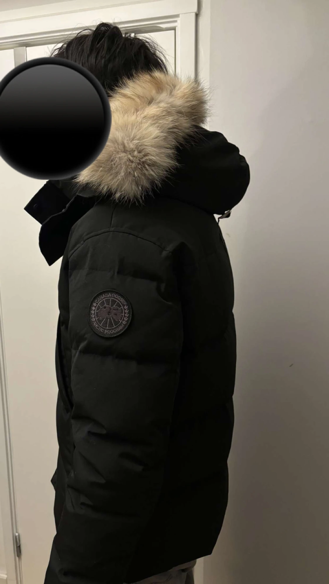 Canada goose wyndham Black label