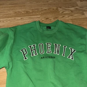 Sweatshirt - Grön sweatshirt från ginatricot, använd vid fåtal gånger. Jätte fin grön färg på tröjan. Storlek S