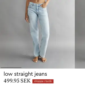 Jätte fina jeans från Gina tricot som är helt slutsålda,, aldrig använda endast testade då det inte riktigt var min stil 💘pris kan diskuteras!! 