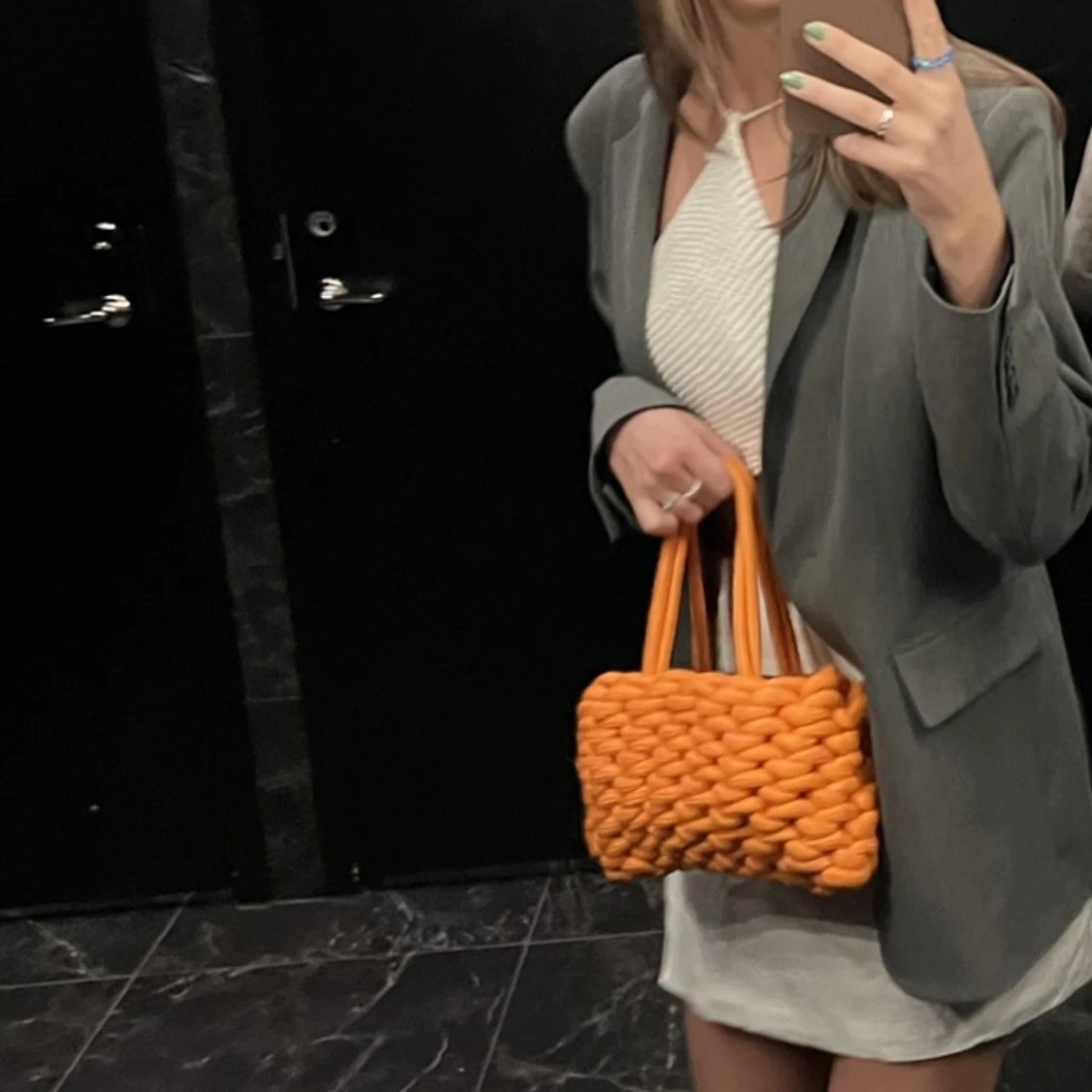 Virkad väska NA-KD - 91