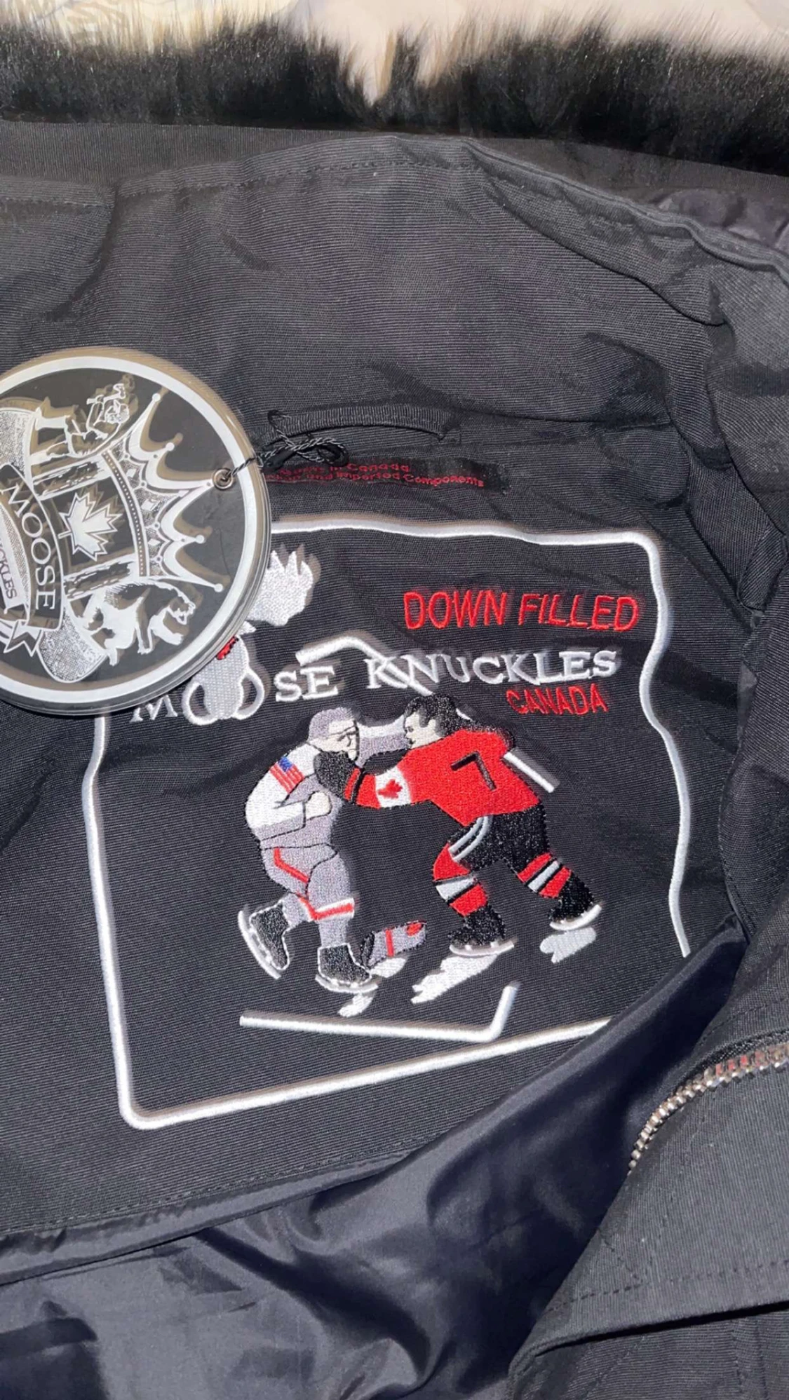 Moose knuckles  - 90