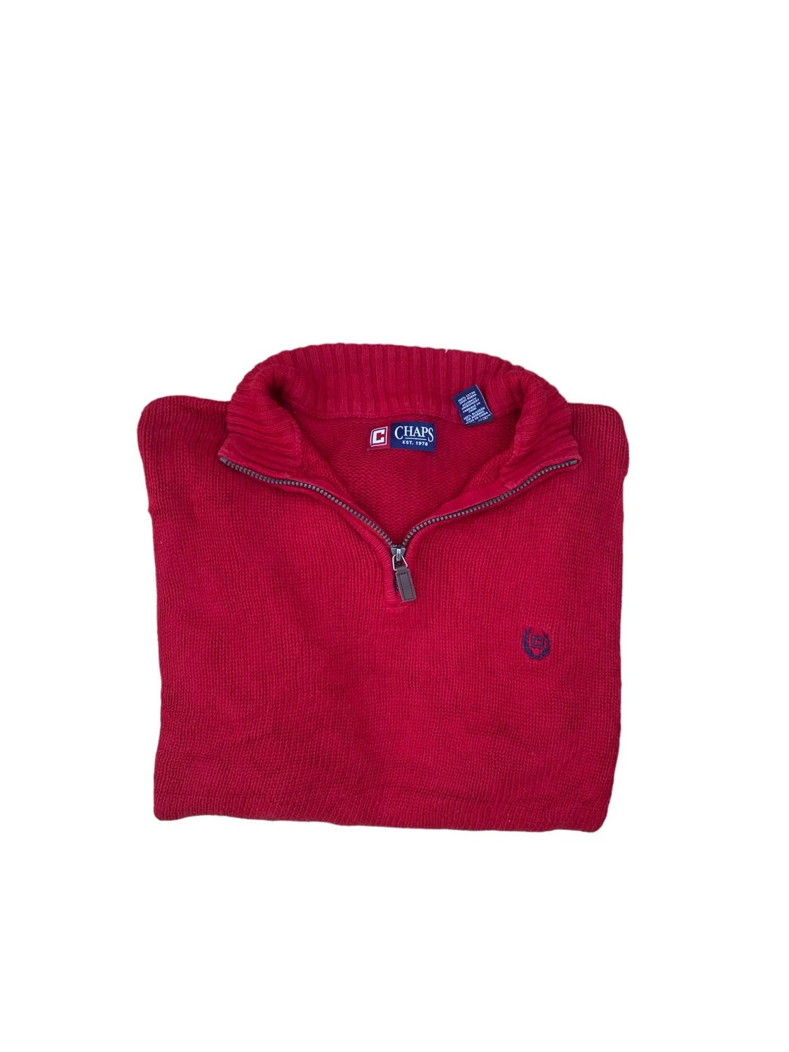 Röd sweatshirt - 90