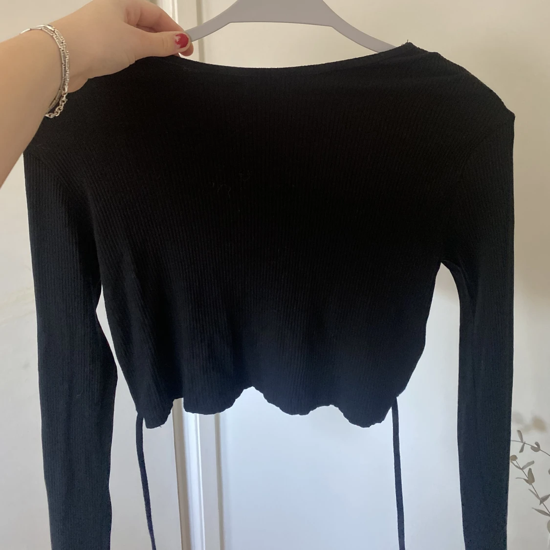 Tröja med öppen rygg