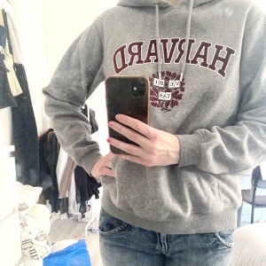 Huvtröja  - Grå Collegetröja som är bekväm och i mjukt material. Inte använd mycket. Perfekt till våren.