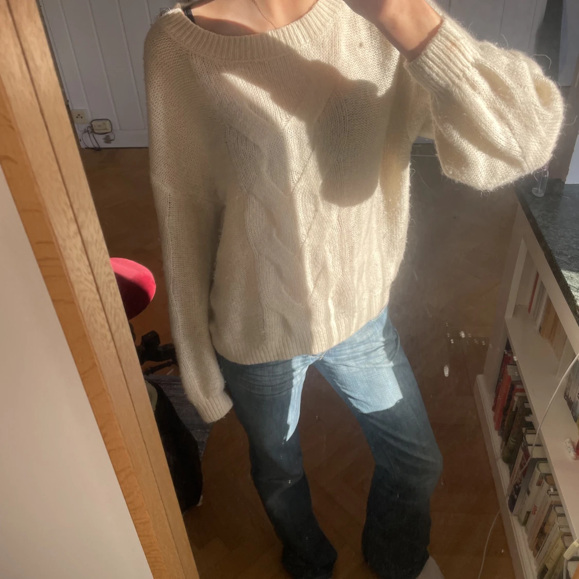 Stickad tröja  - 90